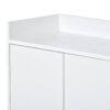 Modern Sideboard Elegant Buffet Cabinet With Large Storage Space For Dining Room, Entryway - White - Image 9
