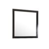 Modern Design Transitional Wall Mirror - Black - Image 2