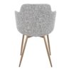 Boyne - Contemporary Chair (Set of 2) - Antique Copper / Dark Gray - Image 5