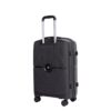 Expandable Hardshell Suitcase Double Spinner Wheels Pp Luggage Sets Lightweight Durable Suitcase With Tsa Lock, 3 Piece Set (20/24/28) - Black - Image 19