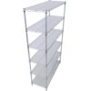 6 Tier 6000Lbs Capacity Nsf Metal Shelf Wire Shelving Unit, Heavy Duty Adjustable Storage Rack With Wheels & Shelf Liners For Commercial Grade Utility Steel Storage Rack - Chrome - Image 10