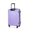 3 Piece Luggage Sets Lightweight Suitcase With Two Hooks, Spinner Wheels, Tsa Lock, (20/24/28) - Light Purple - Image 8