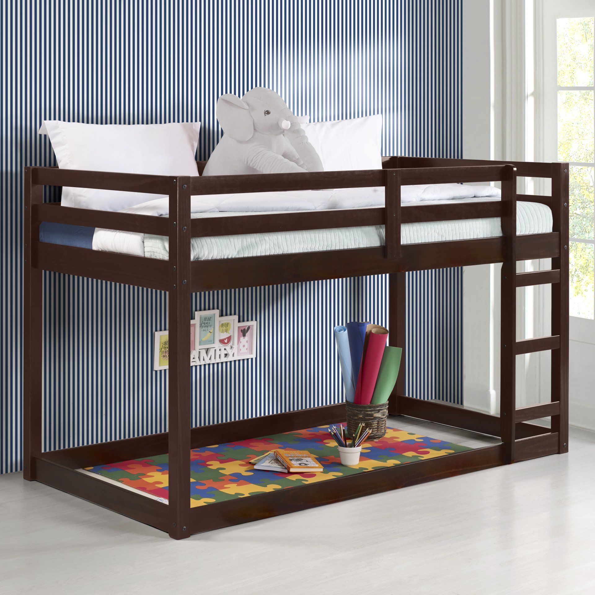 Gaston - Twin Loft Bed - Espresso - Image 4