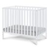 Palmer - 3 In 1 Convertible Mini Crib With Mattress Pad - White - Image 2