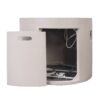 Magnesium Oxide Round Fire Pit With 40, 000 Btu For Patio Use - Light Gray - Image 7