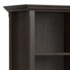 Amherst - 5 Shelf Bookcase - Brown - Image 11