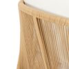 Acacia Wood And Wicker Outdoor Club Chair, Deep Seating With Soft Cushion, Porch Chairs For Garden, Backyard Porch Balcony - Brown / Beige - Image 12