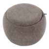 Tray - Pouf Contemporary Ottoman - Natural / Brown - Image 4