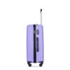 Luggage 4 Piece Lightweight Suitcase With Rotating Wheels, 24" And 28" With Tsa Lock, (16/20/24/28) - Light Purple - Image 15