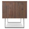 Lowry - Handcrafted, TV Media Stand - Distressed Charcoal Brown - Image 3