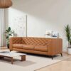 Fargo - Leather Sofa - Brown / Rustic - Image 10
