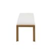 Fuji - Contemporary Bench - Gold / White - Image 2