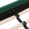 Aspen - King Vertical Tufted Modern Headboard Platform Bed Set - Evergreen - Image 4