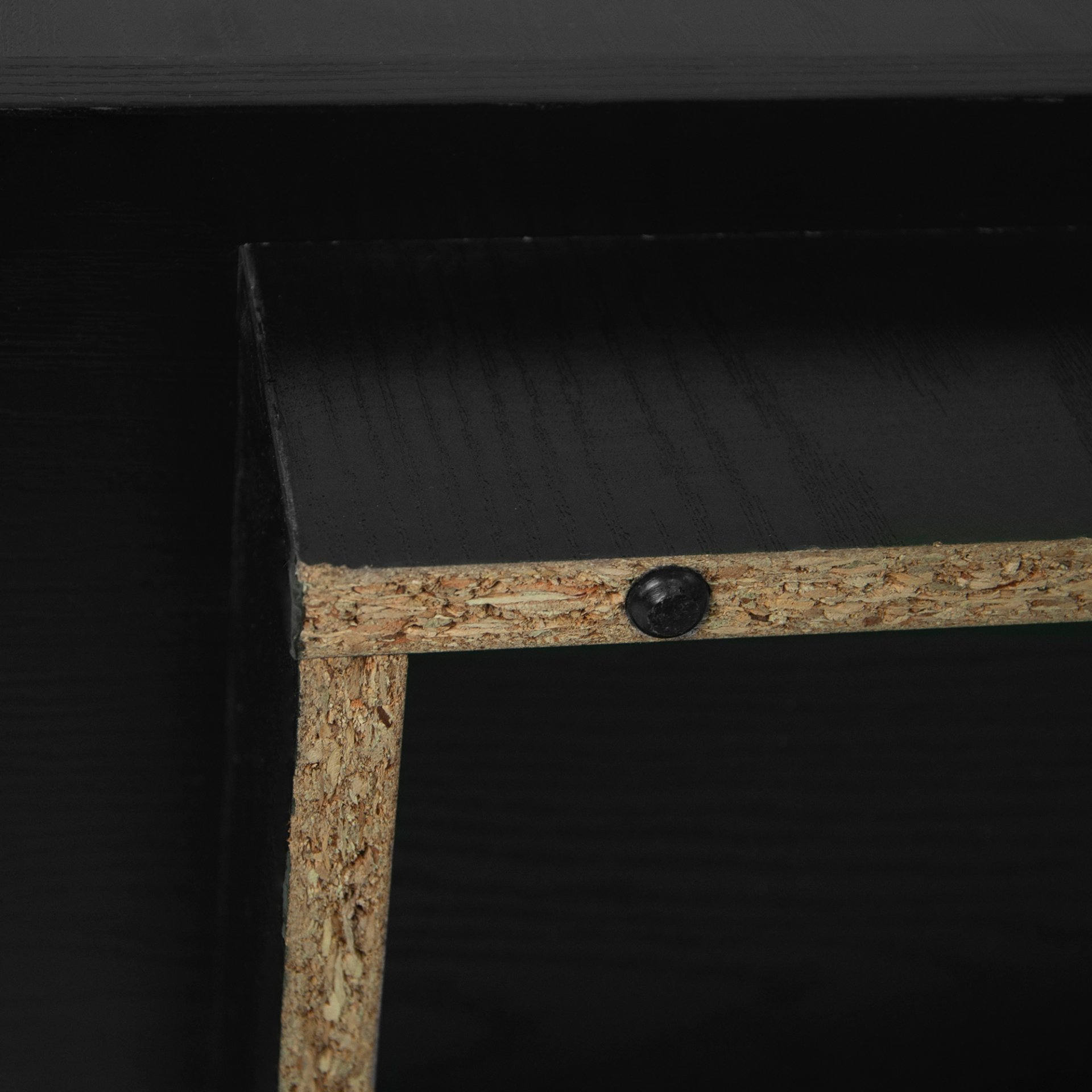 Storage Cabinet With Door For Living Room, Dining Room, Study - Black - Image 15