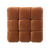 Marcel - Bubble Modular Modern Cocktail Ottoman - Orange - Image 2