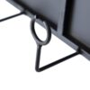 Floating Wine Bar Shelf With Glass Holder And Display Shelves - Black - Image 15