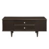 Modern Rectangle Coffee Table With Four Drawers, Wood Coffee Table With Metal Handles And Four Solid Wood Legs For Living Room - Brown - Image 17