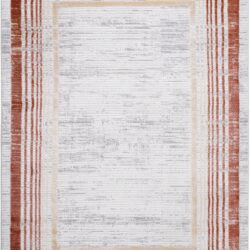 Marfi - 2' X 3' Bordered Area Rug - Brown / Ivory