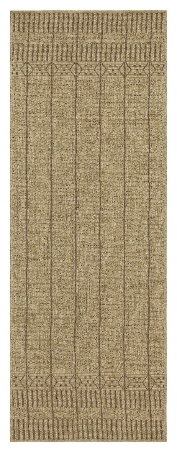 Earth - 7'10" X 10'3" Indoor, Outdoor Area Rug - Jute, Mocha
