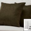 Pillows, Square, Insert Included, Decorative Throw, Hypoallergenic Polyester, Modern (Set of 2) - Green - Image 3