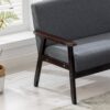 Bahamas - Loveseat - Dark Gray - Image 5