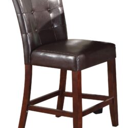 Britney - Counter Height Chair (Set of 2) - Espresso