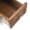 Warm Shaker - Narrow Side Table - Light Golden Brown - Image 6