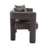Modern Loveseat Sofa, Comfy Upholstered 2 Seater Sofa, Small Loveseat Accent Couch For Leisure Areas - Gray - Image 16