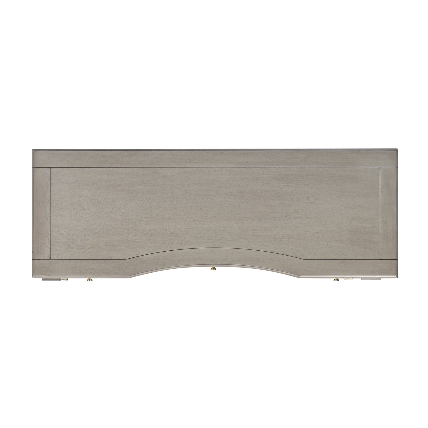 Dauphin - 3 Drawer Executive Desk - Gray Cashmere - Image 2