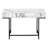 Computer Desk For Home Office, Laptop, Storage Drawers, Elegant Design - White - Image 4