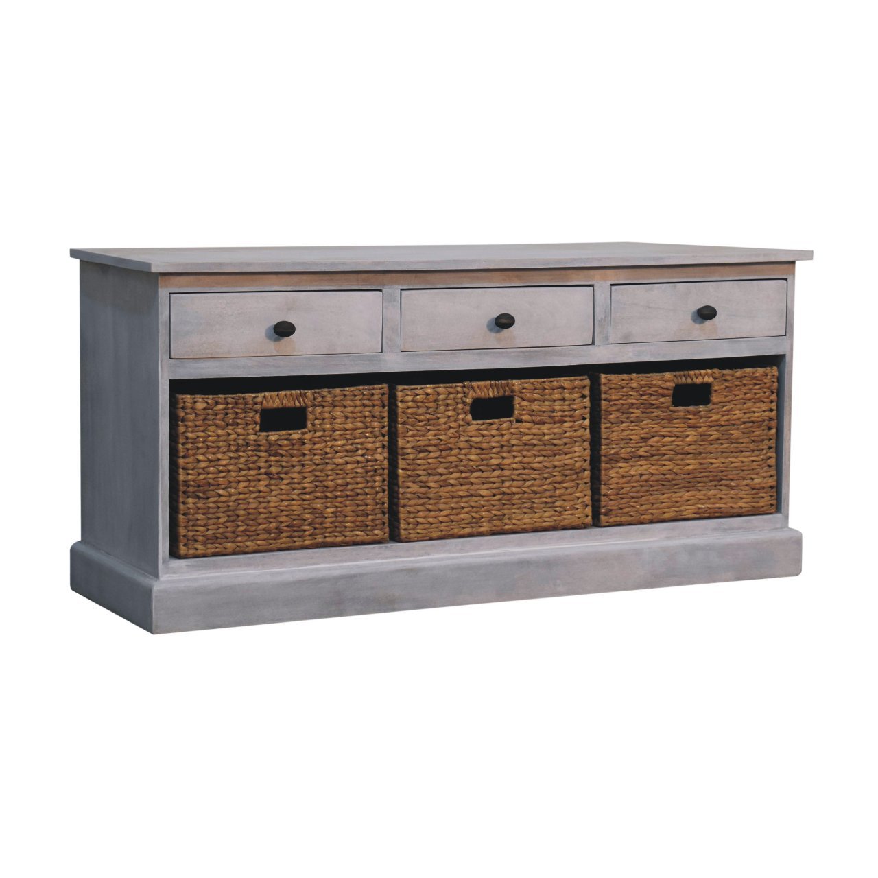 Acid - Basket Storage Cabinet - Gray Ash - Image 2