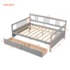 Full Size DayBed With 2 Drawers - Gray - Image 12