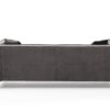 Modern Sofa Jeweled Buttons Tufted Square Arm Couch, 2 Pillows Included - Gray - Image 14