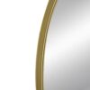 Arched Accent Mirror With Metal Frame For Bathroom, Bedroom, Entryway Wall - Gold - Image 6