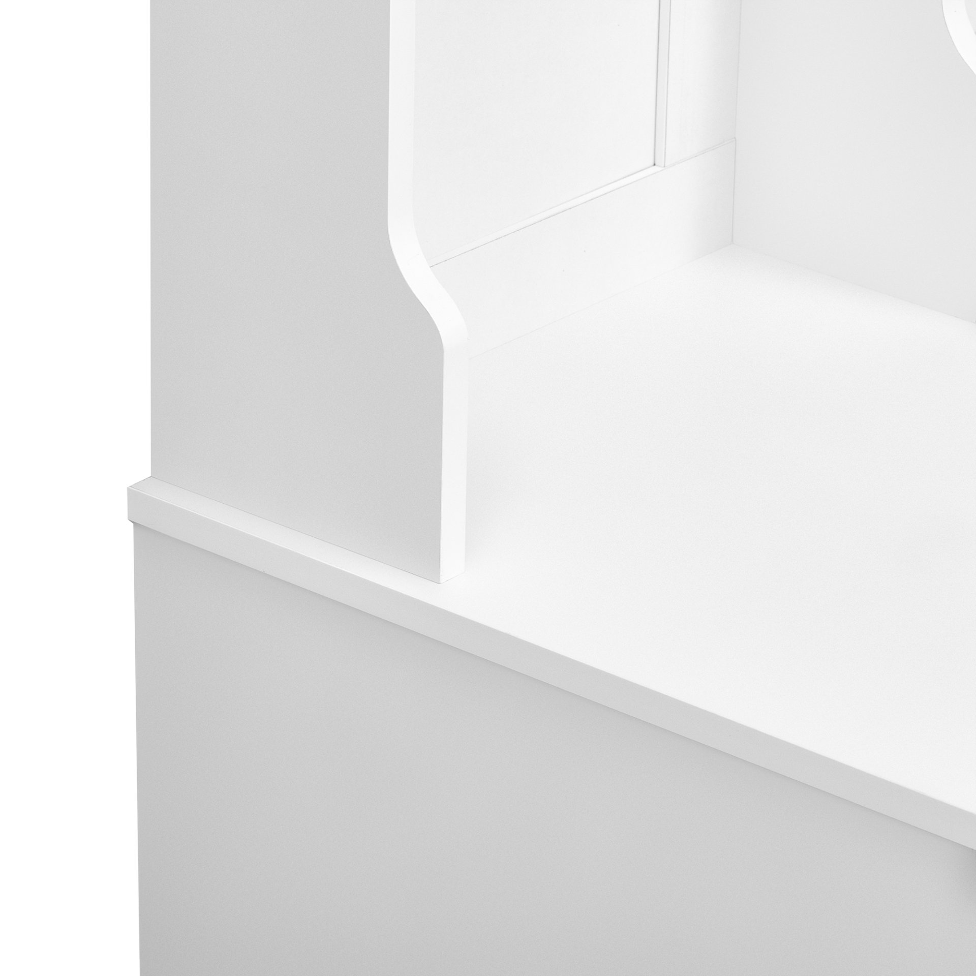 5 In 1 Entryway Bench With Coat Rack, 7 Sturdy Hooks, 2 Spacious Drawers And Adjustable Shelves, Wide Hall Tree With Metal Handles For Hallway - White - Image 18