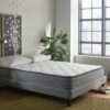 10" California King Mattress With Gel Memory Foam 884 Pocketed Coil - White / Gray - Image 5