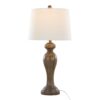 Peppa - Contemporary Table Lamp (Set of 2) - Opal Gray / Off White - Image 3