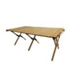 Multi-Function Wooden Foldable Portable Patio Dining Table, Indoor And Outdoor Universal - Natural - Image 8