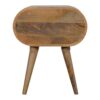 Circular Nightstand - Oak - Image 5