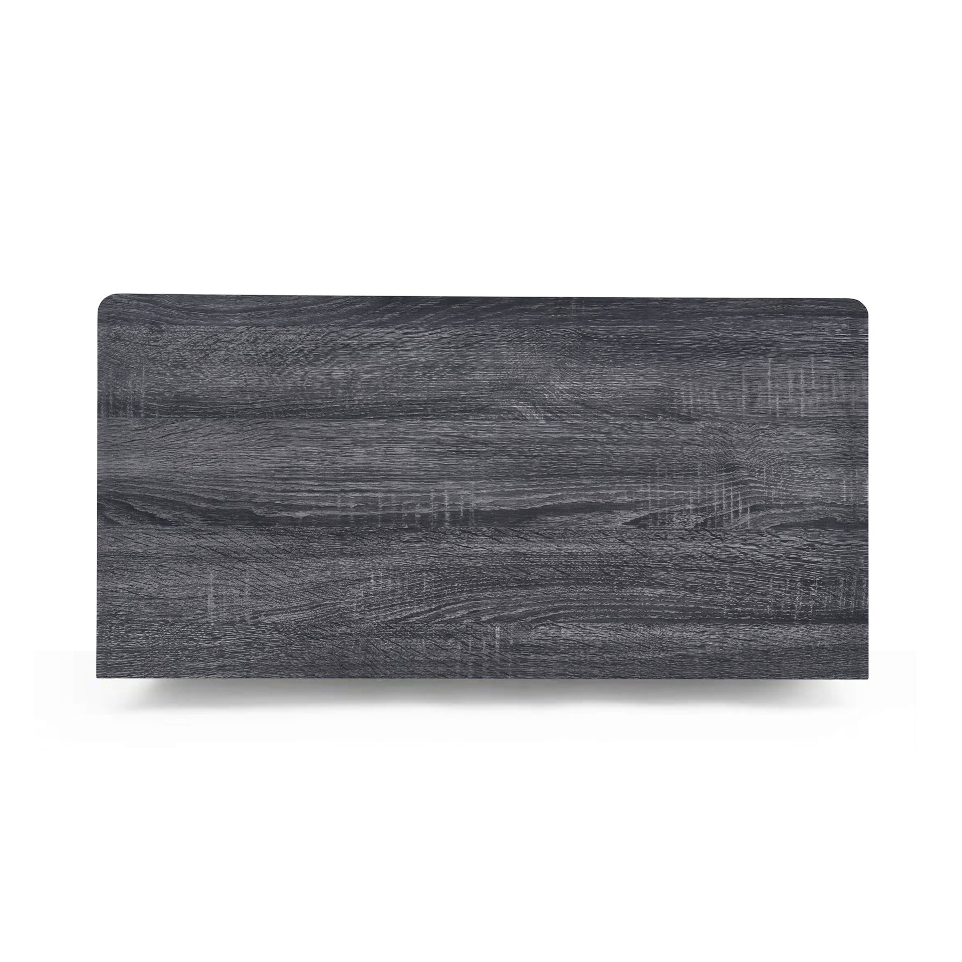 Titeca - Contemporary Wood 5 Drawer Dresser - Dark Gray - Image 10