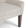 Parris - Upholstered Bench - Platinum - Image 6