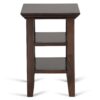 Acadian - Narrow Side Table - Brunette Brown - Image 3