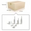 Luxury Natural Marble Living Room Accessories Set, 7 Pieces, Genuine Real Marble - White - Image 8