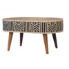 Inlay - Edessa Bone Coffee Table - Oak - Image 3