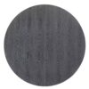 Rustic Extendable Dining Table With Pedestal Base - Gray - Image 7