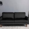 Plush Comfort Sofa - Black - Image 11