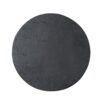Round Side Table With Pedestal Base - Black - Image 5