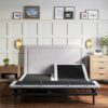 Btx4 - Flex Head Queen Adjustable Bed Base With Head And Foot Position Adjustment - Black / Gray - Image 2
