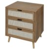 3 Drawer Cabinet, Suitable For Bedroom, Living Room, Study - Walnut - Image 6