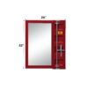 Cargo - Vanity Mirror - Red - Image 5